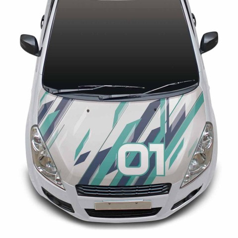 ALTO 800 Top Roof Desing - Sujitha Stickers
